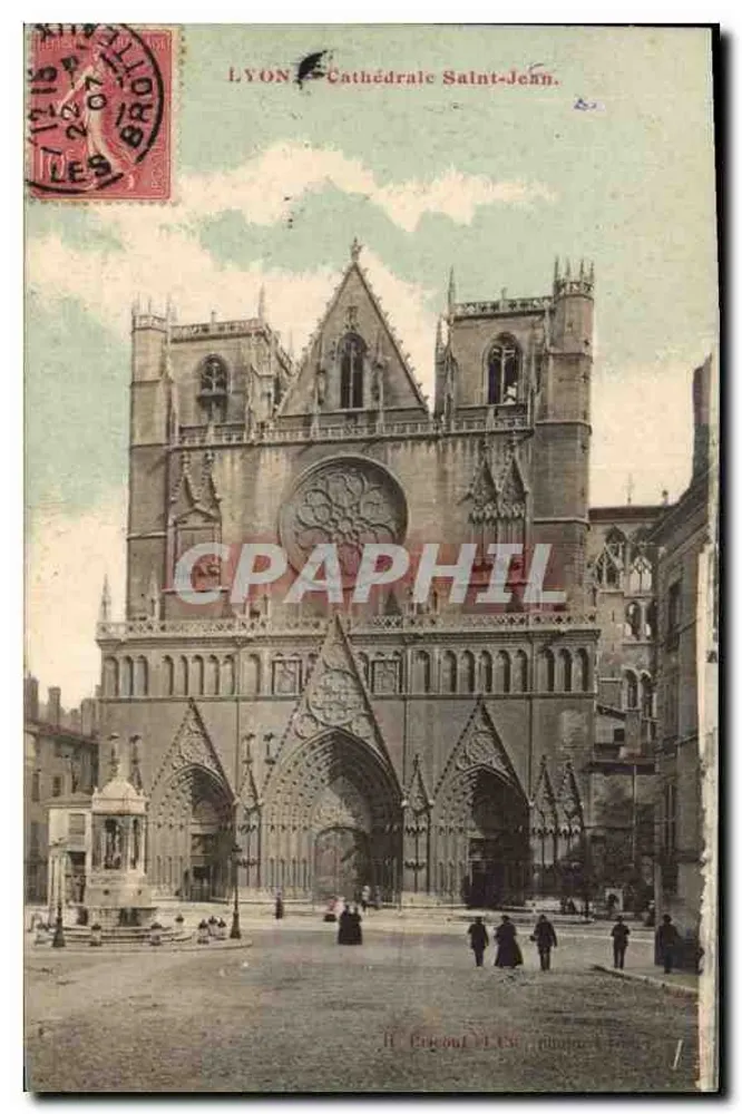LYON — Catedral de São João — Editor: J. P. C. (n° 1) - Frente