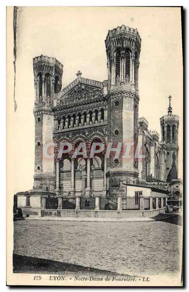 LYON - Nossa Senhora de Fourvière — LL, n° 179 - Frente