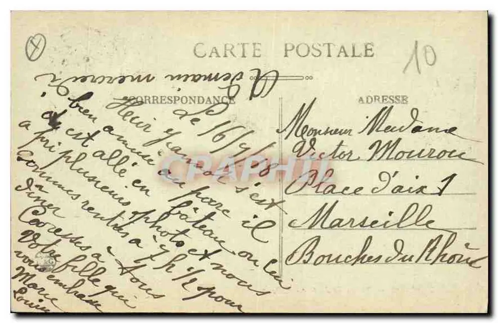 LYON — Palácio da Justiça — E.R. - Verso