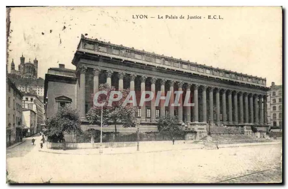 LYON — O Palácio de Justiça — E.C.L. - Frente