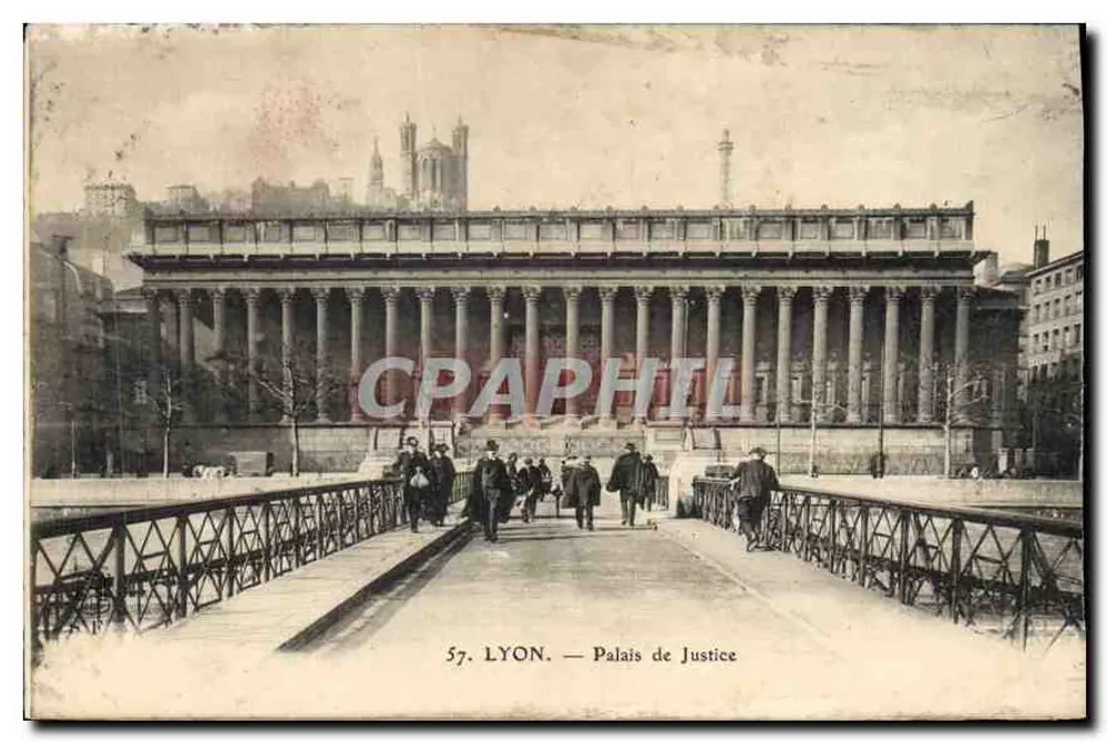 LYON — Palácio da Justiça — n°57 - Frente
