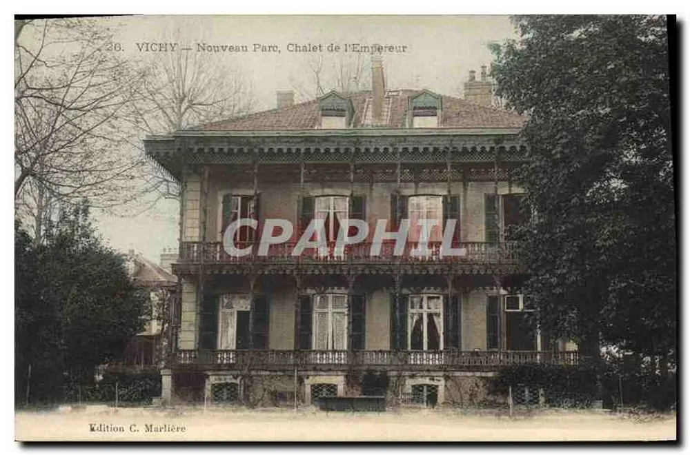 Vichy — Neuer Park, Chalet des Kaisers — Edition C. Marlière - Vorderseite