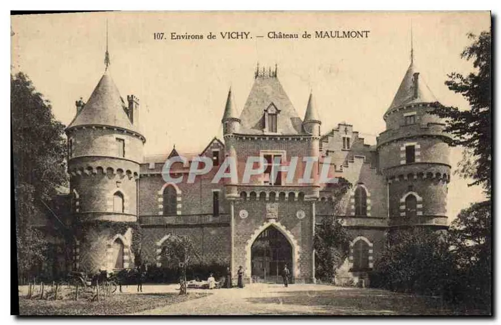 Kasteel van Maulmont — Omgeving van Vichy — n°107 - Voorkant