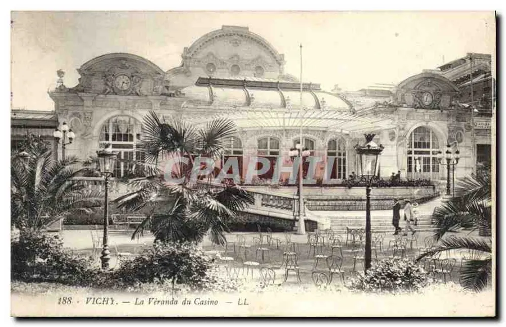 Vichy — La Veranda van het Casino — LL, n° 188 - Voorkant