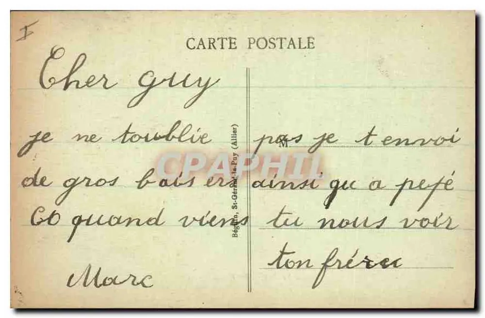 Vichy - Lago dos Cisnes — Idsal, n° 410 - Verso