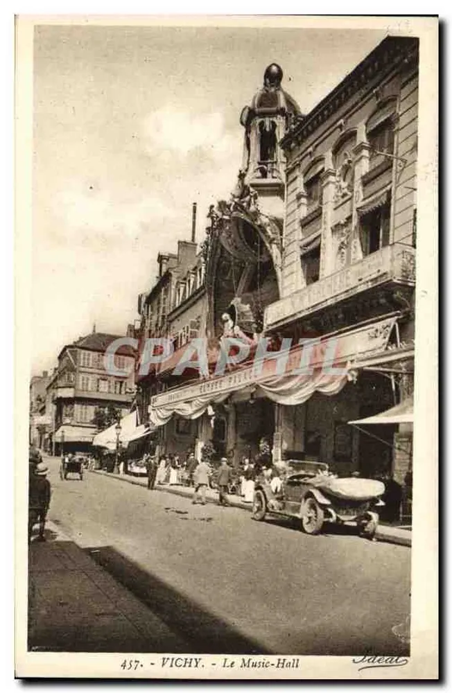 Vichy - Il Music-Hall — Editore Ideale, n° 437 - Recto