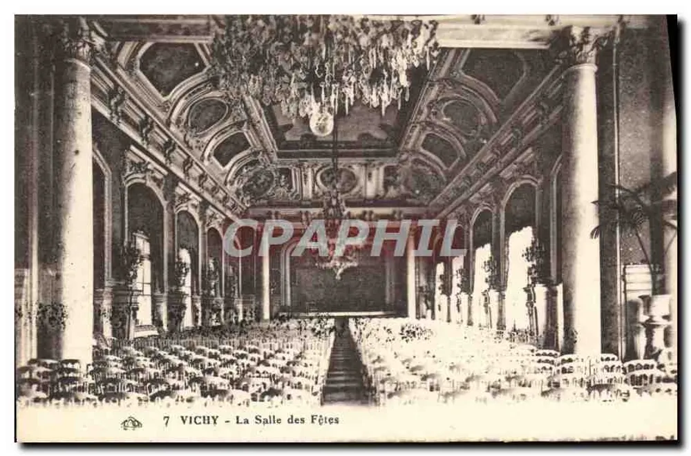 Vichy - La Salle des Fêtes — Serie 7, uitgegeven door de Vereniging van Picturale Kunsten - Voorkant