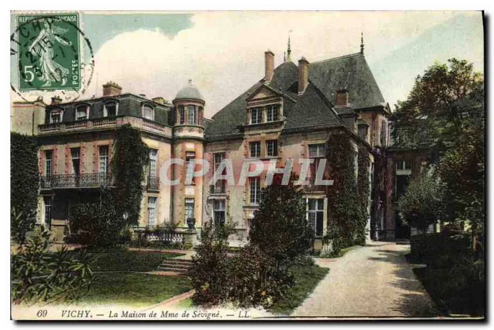 Vichy — A Casa da Sra. de Sévigné — LL - Frente