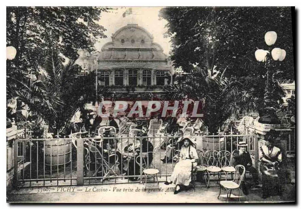 Vichy — Das Casino — Blick vom Grand Allée - Vorderseite