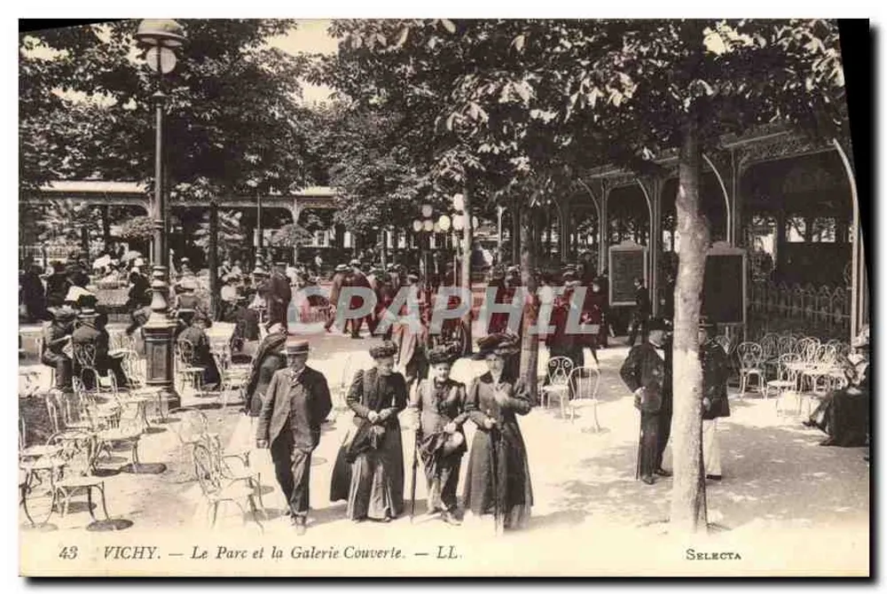 Vichy — Der Park und die überdachte Galerie — Selecta - Vorderseite