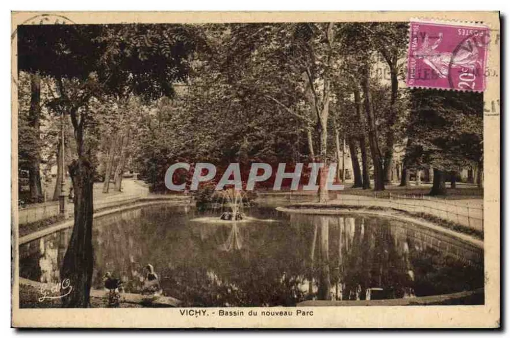 Vichy - Bassin des neuen Parks — G. Gouy (Verlag) n°82 - Vorderseite