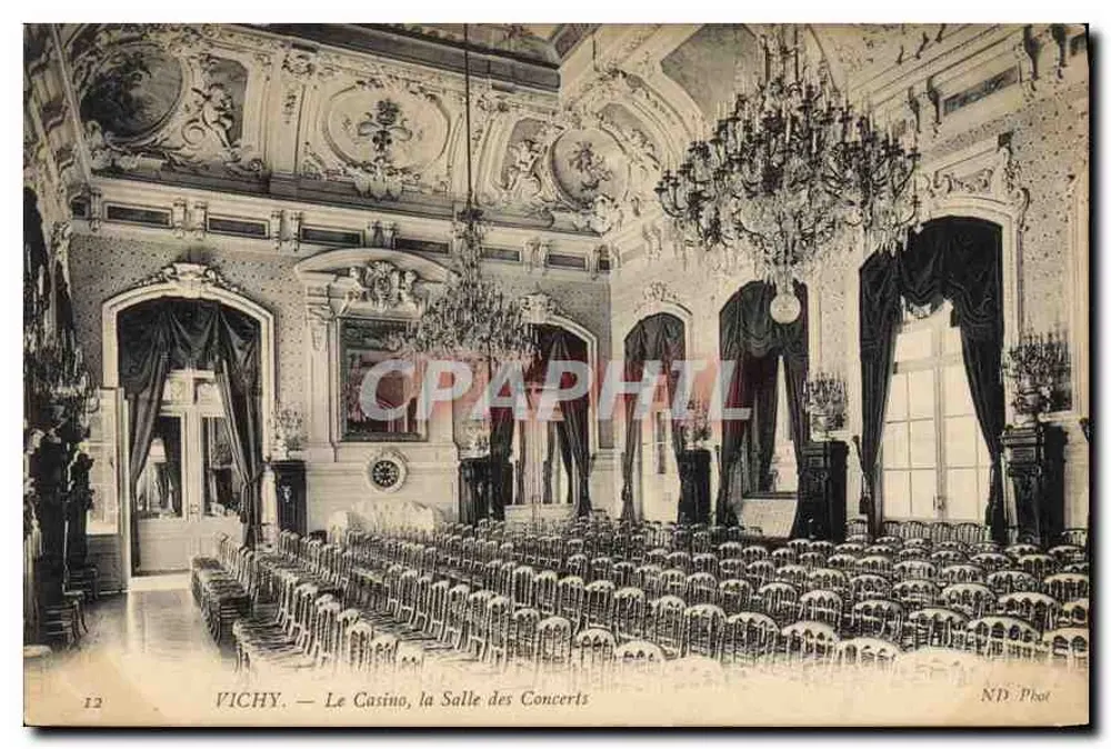 Vichy — Das Casino, der Konzertsaal — ND Phot - Vorderseite