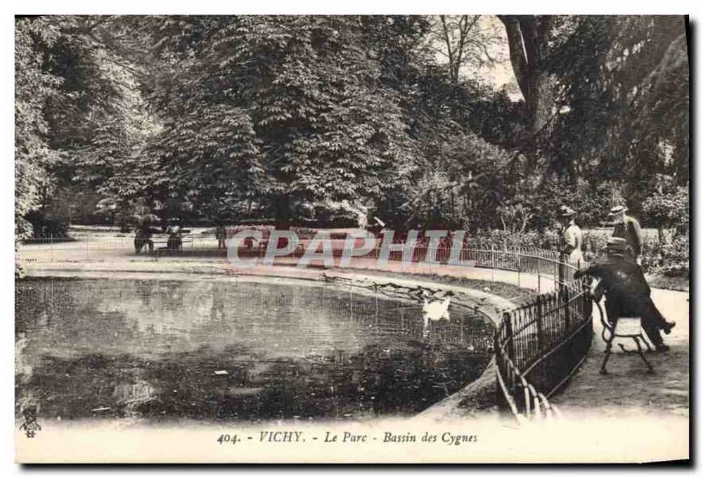 Vichy - Der Park - Schwannenteich — Craphil, n° 404 - Vorderseite
