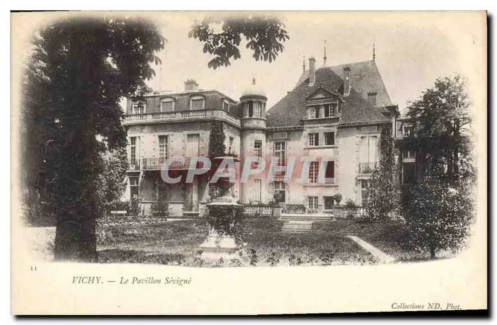 Vichy — O Pavilhão Sévigné — Collections ND. Fot. - Frente