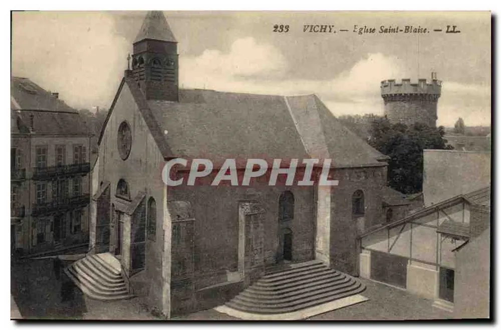 Vichy — Igreja de São Blásio — LL - Frente