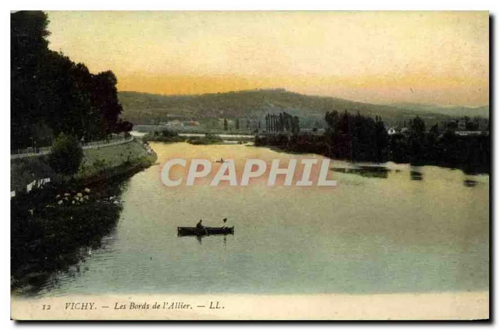 Vichy — As Margens do Allier — LL. - Frente