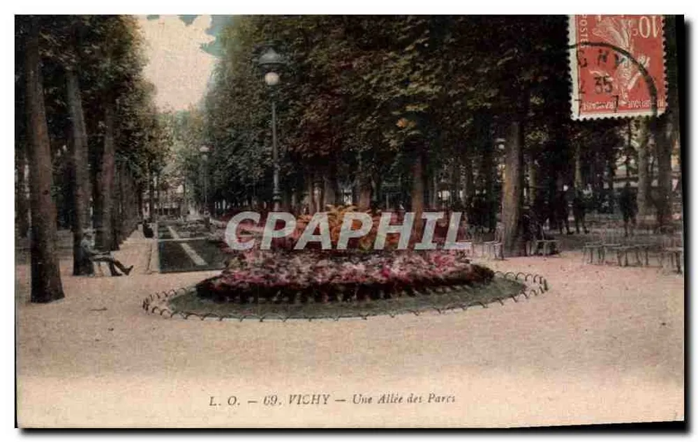 Vichy — Uma Avenida dos Parques — L.O., editor - Frente