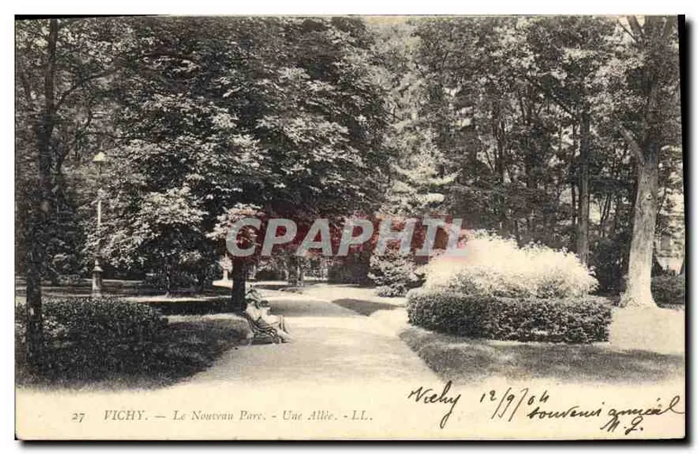 Vichy — Der neue Park — Ein Weg — LL. - Vorderseite