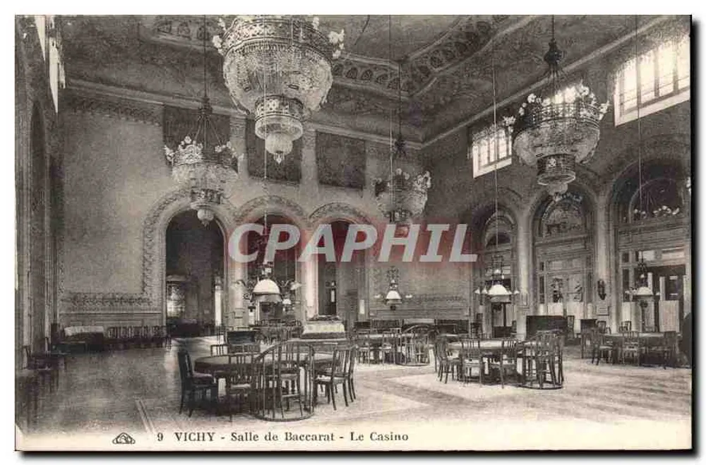 Vichy - Baccarat-Saal - Das Casino - Vorderseite