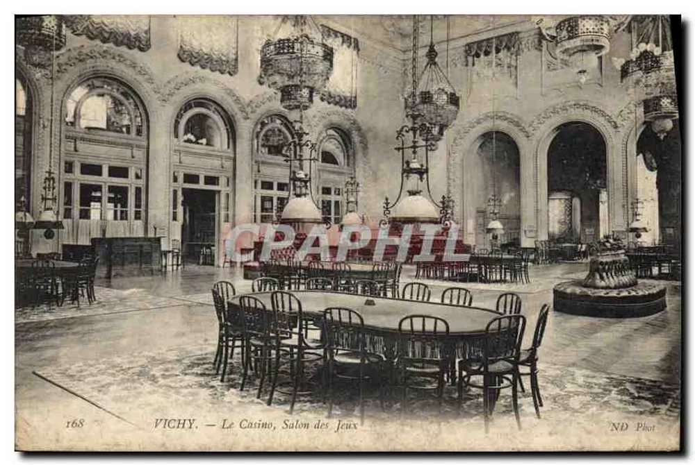 Vichy — Das Casino, Spielhalle — ND Plut, n° 168 - Vorderseite