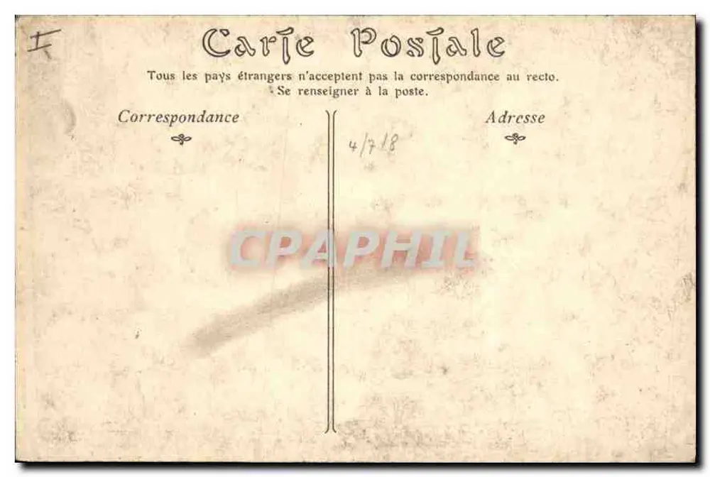 Vichy — Das Casino, Spielhalle — ND Plut, n° 168 - Rückseite