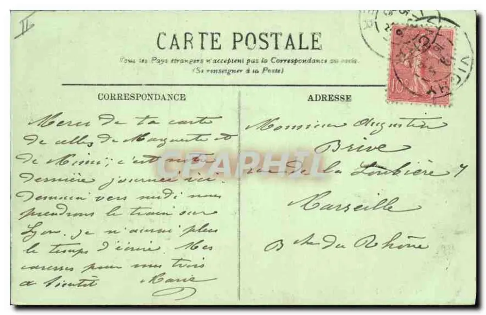 Vichy — Fontes Chomel e Lucas — LL. - Verso