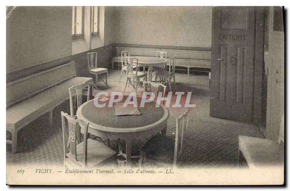 Vichy — Thermalbad — Wartezimmer — LL. — N° 167 - Vorderseite