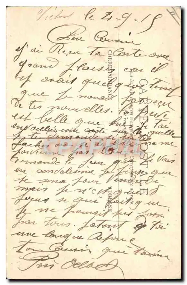 Vichy — Thermalbad — Wartezimmer — LL. — N° 167 - Rückseite