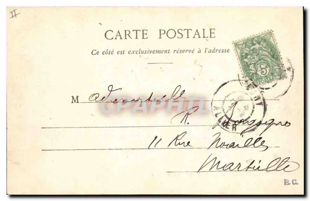 Vichy — Nouvelle Galerie Promenoir — Edition Giletta, Foto., Nice - Rückseite