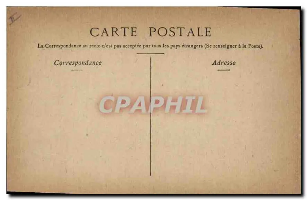 Vichy — Il Parco — Sala di Riposo — editore non identificato - Verso