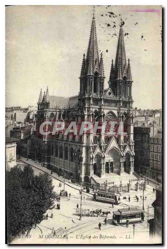 Marseille — A Igreja dos Reformados — LL. n° 18 - Frente