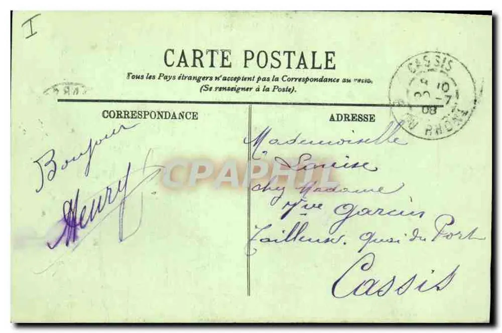 Marsiglia — L'Église des Réformés — Editore : 182 - Verso