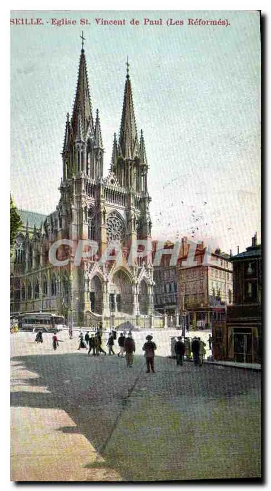 Seille - Kirche Saint Vincent de Paul (Die Reformierten) — Verleger unbekannt, Seriennummer nicht sichtbar - Vorderseite