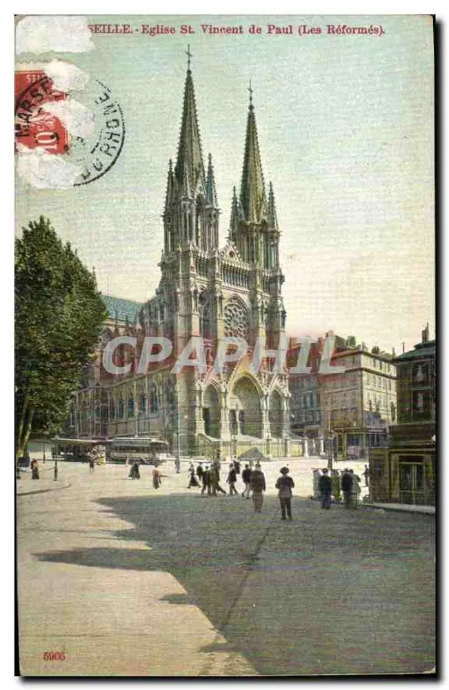 Neuilly. Kirche St. Vincent de Paul (Die Reformierten). - Vorderseite