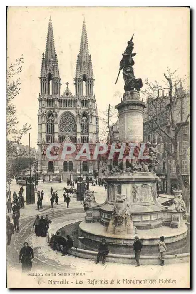 Marseille - Die Reformierte Kirche & das Denkmal der Mobiles — Ausgabe von Samaritaine - Vorderseite