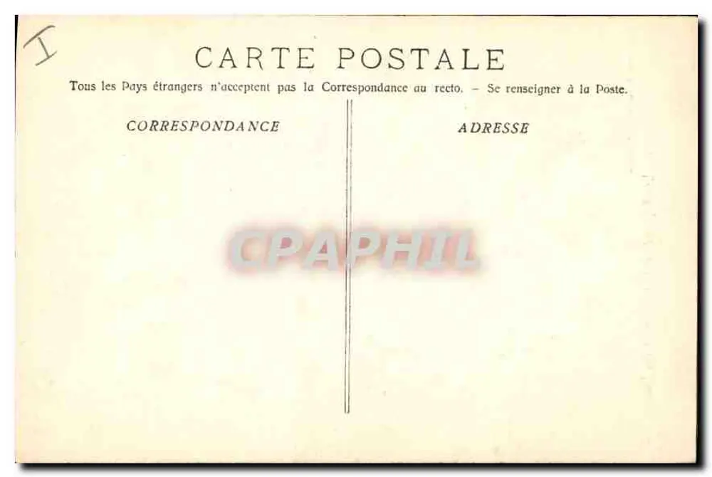 Marseille - Die Reformierten & das Denkmal der Mobiles — E. Lacoin - Nr. 650 - Rückseite