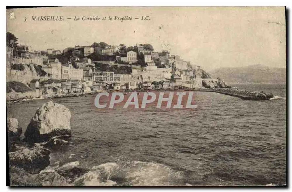 Marselha — A Corniche e o Profeta — I.C. - Frente