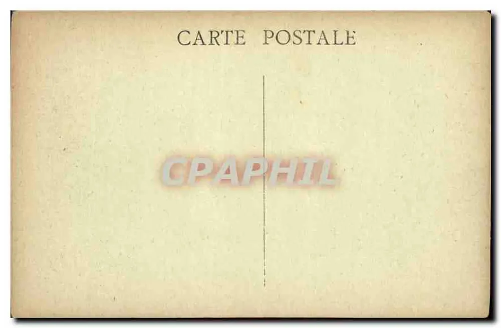 Marselha — Rue de la République — editor desconhecido - Verso