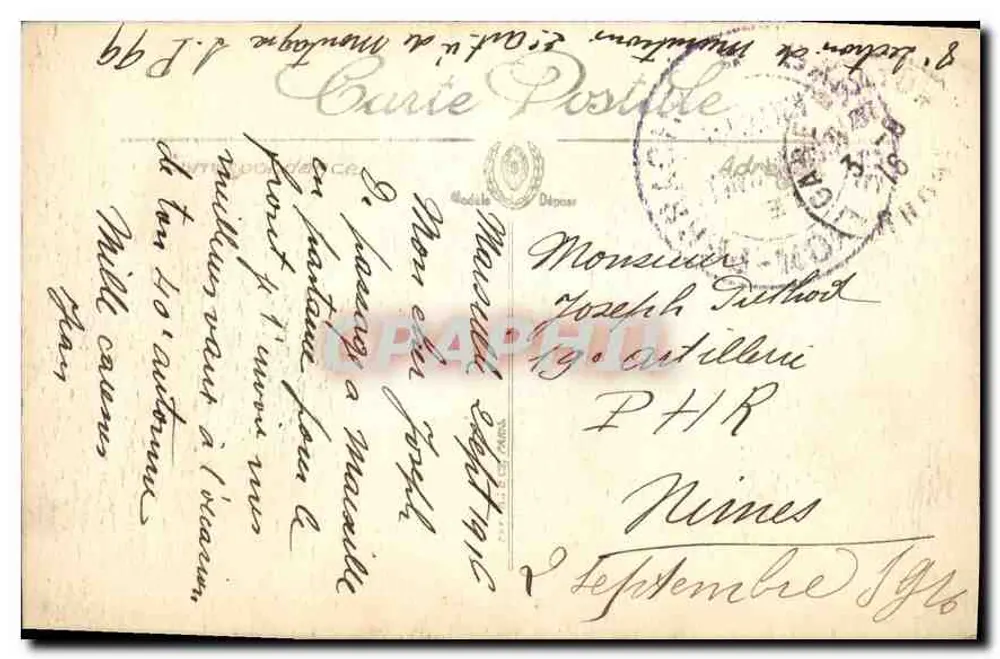 Marseille — Ogólny widok — LL. — Selsota - Rewers