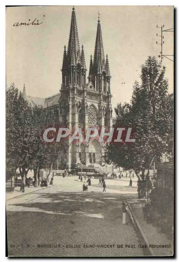 Kirche Saint-Vincent-de-Paul — Marseille — Verlag amilii, Nr. 93 - Vorderseite