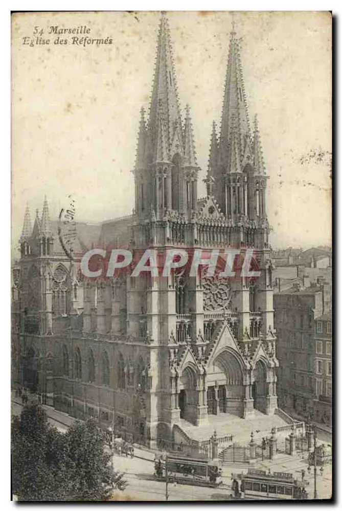 Marselha — Igreja dos Reformados - Frente
