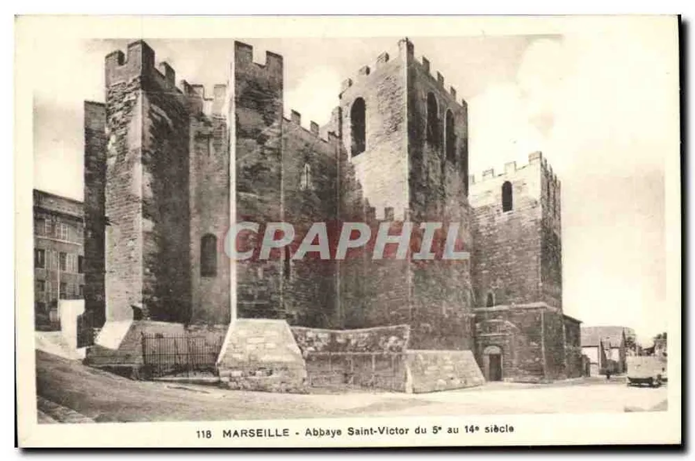 Marseille - Abtei Saint-Victor vom 5. bis 14. Jahrhundert — n°118 - Vorderseite
