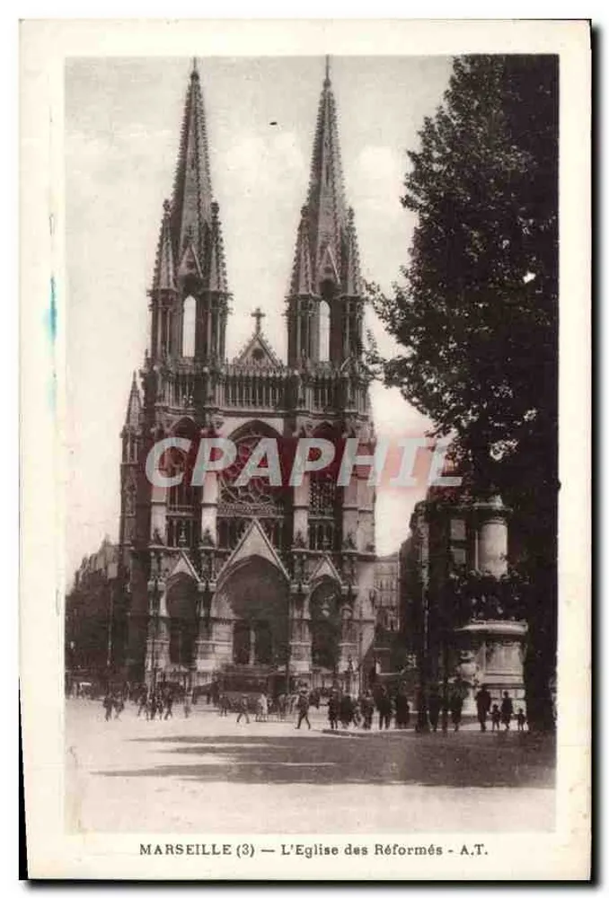 Marselha (3) — A Igreja dos Reformados — A.T. - Frente