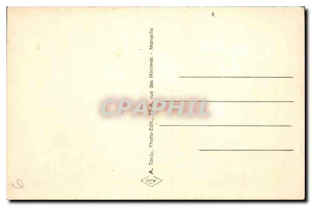 Marseille — Basílica de Nossa Senhora da Guarda — 531 - Verso