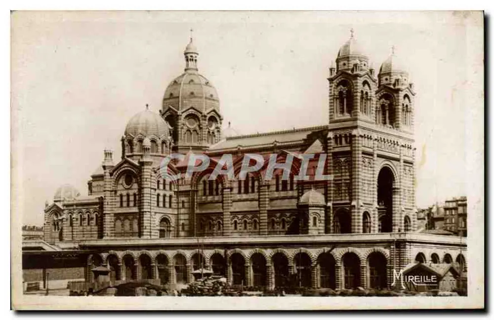 A Catedral — Marselha — Edição F. GANSELT - Frente