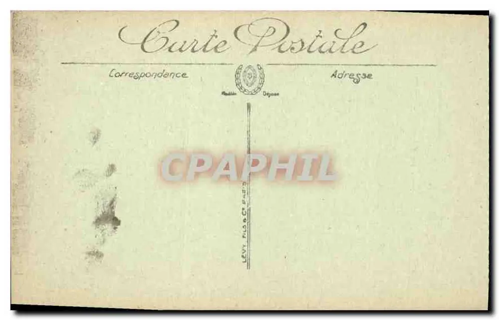Marseille — La Corniche, l'Anse du Prophète und das Palace-Hôtel — LL, Selecta - Rückseite