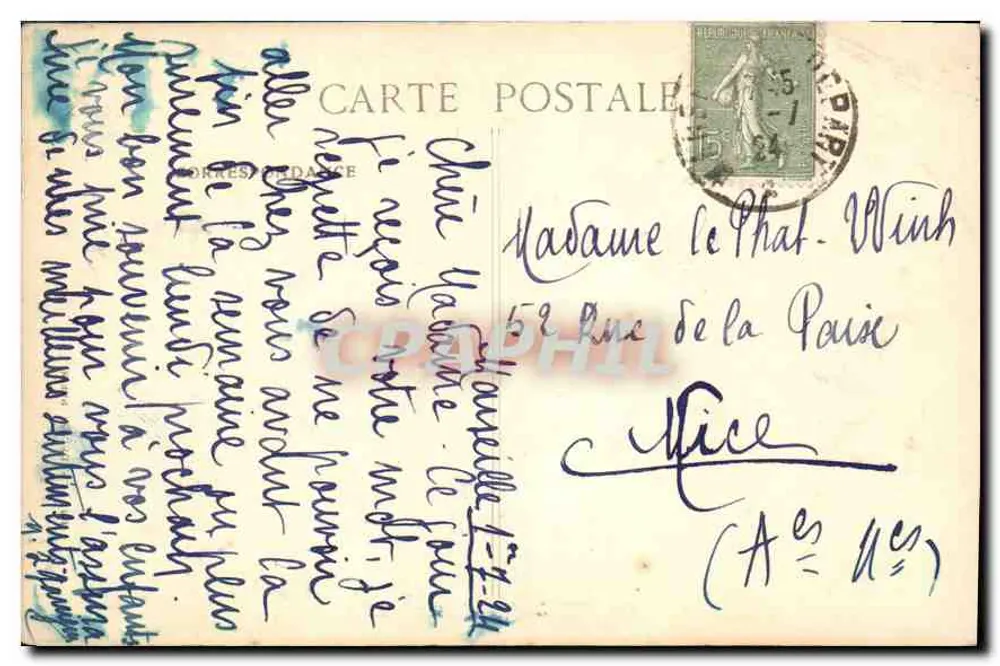 Marseille — A Ense do Profeta — B.D. n°97 - Verso