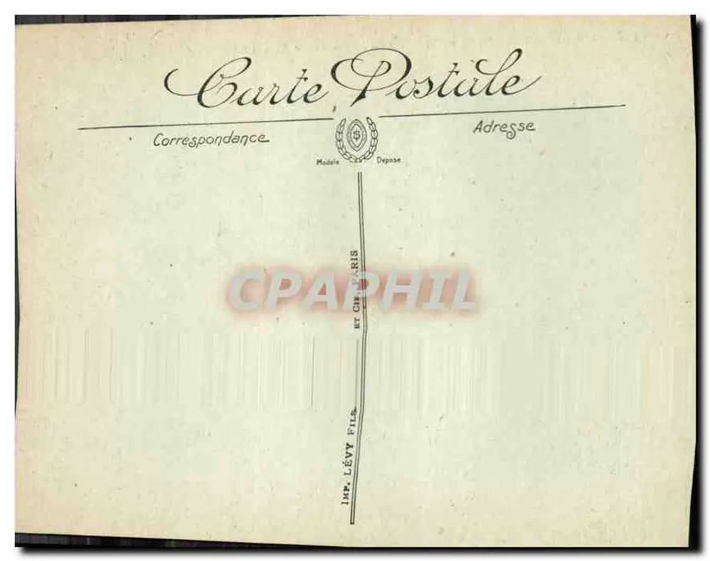 Marseille — Die Corniche, die Anse du Prophète und das Restaurant Roubion — L.L. - Rückseite