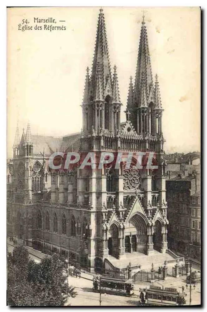 Marseille — Igreja dos Reformados - Frente