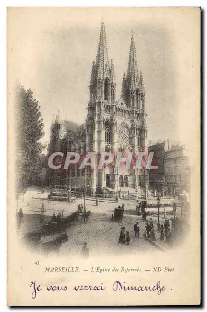 Marselha — A Igreja dos Reformados — ND Pbot - Frente